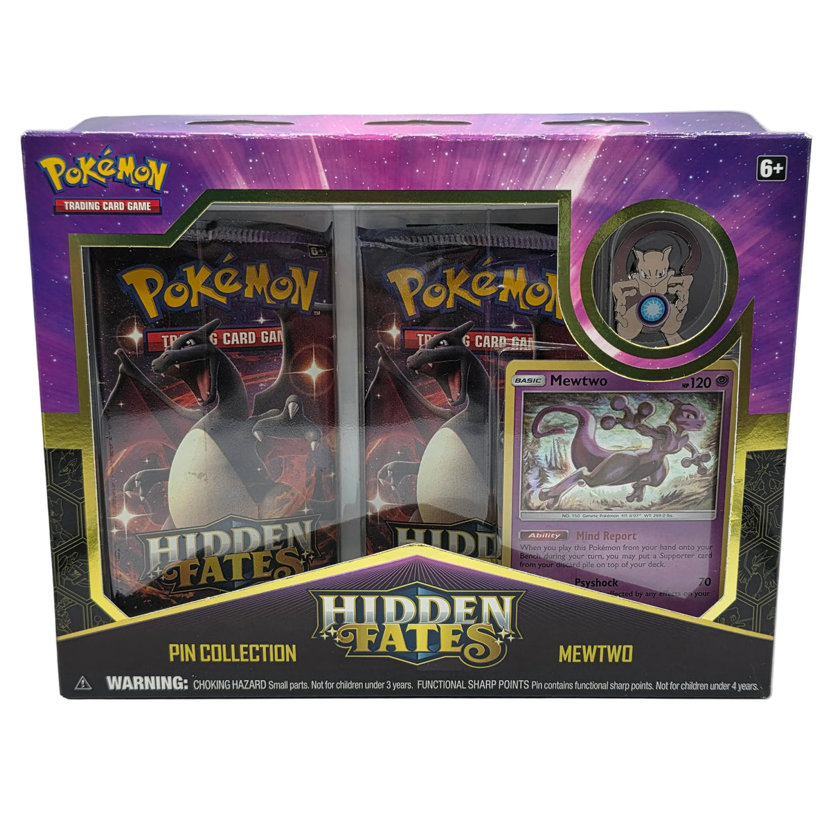 Hidden Fates Pin Collection - Mewtwo
